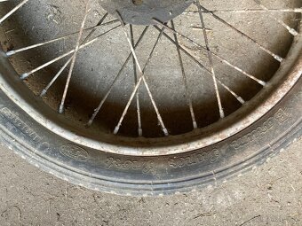 zadní kolo ČZ 175 Předválečná - 2