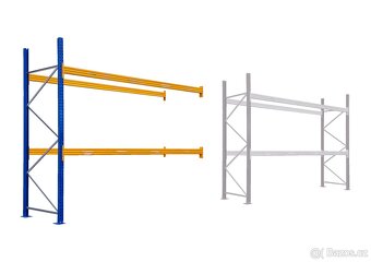 Paletové Regály Jungheinrich šířka: 3,6m Přídavné pole Bazar - 2