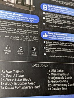 Barberboss QR-6010 nové, jen rozbalené. - 2