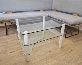 Sleva - Nový konferenční stůl 80x80 cm - 2