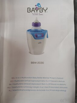 Ohřívač kojeneckých lahví 4v1 - 2