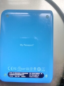 Prodám externí disk WD My Passport Essential 500GB - 2