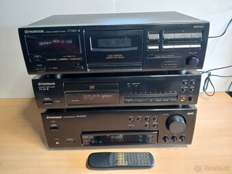Pioneer hifi sestava,  Recierv/Deck/Cd. D.O. - 2