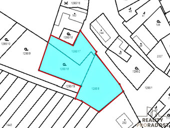 Nechvalín, prodej stavebního pozemku 1840 m2 - 2