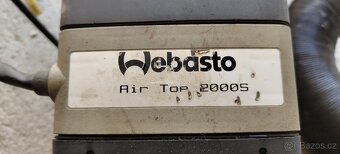 Nezavisle topeni Webasto 20005+ovladani - 2