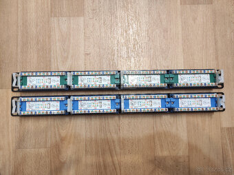 Patch panel Lynx 24port 1U 19" cat5e - 2