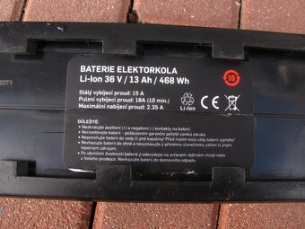 ElektrokoloAPACHE POWER 36V 13 Ah 468Wh Li-ion MERIDA - 2