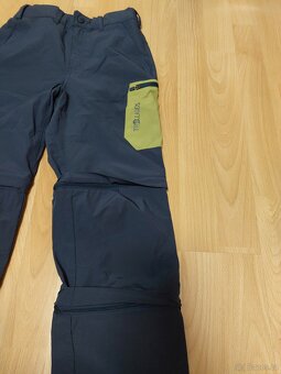 Nové turistické sportovní kalhoty,upravitelné na kraťasy,152 - 2