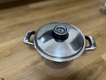 Zepter nerezový hrnec s víkem a Thermo Control – 24 cm / 6 l - 2