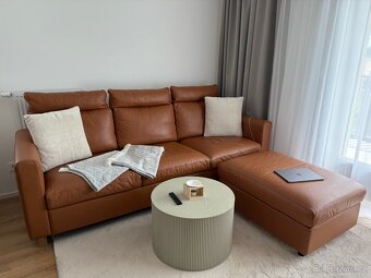 Luxusní kožená sedačka, jako nová - ZÁRUKA - 2