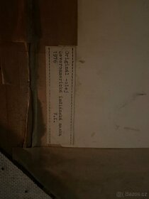 Obraz Indiánská maska 1976 olej orig. , Praha 6. - 2