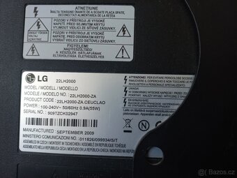 Televize LG 22 LH 2000 - 2
