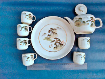 Čínská čajová souprava s malými koflíčky - 2