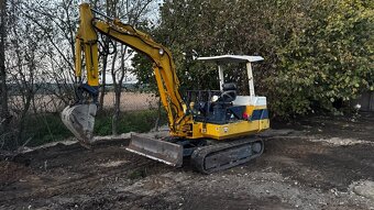 Minibagr,bagr,pasové rypadlo Komatsu PC-20 - 2