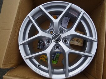 Alu disky Borbet, 17", 5x114.3, ET 40, šířka 7,5J - 2