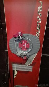 prodám snowboard s vázáním , možno i s botami mám 3ks levně - 2