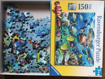 Plavou i želva a rybky Ravensburger Puzzle - 2