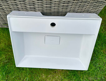 Sapho Godiva - Umyvadlo 58x44 cm Litý mramor - 2