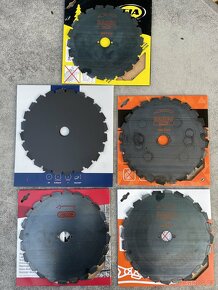 Pilové kotouče pro křovinořezy, střed 20 a 25,4 mm - 2