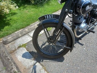 ČZ 150 C, rok výroby 1951, krásná, plně funkční - 2
