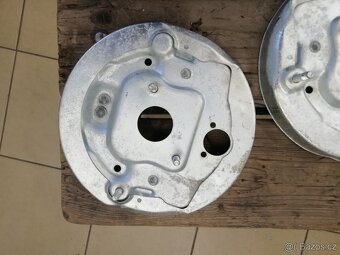 Fiat 126 NT - 4x98 - pozinkované brzdové štíty - 2