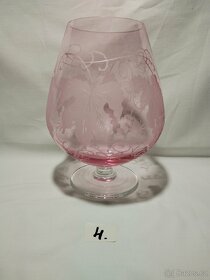 Křišťálová číše broušená Sklo Bohemia EV4 - 2