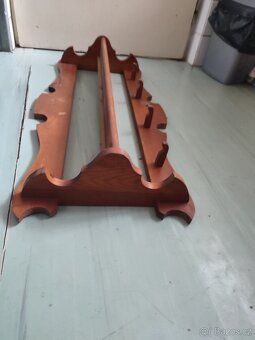 Polička do kuchyně dřevěná - 2