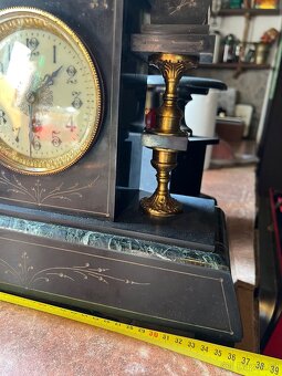 Starožitné krbové hodiny - 2