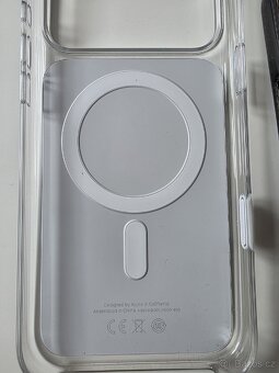 17 Pro Max original kryt + Panzerglass - 2