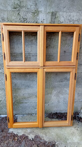 Nová dřevěná borová okna - 2
