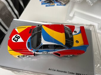 ART CAR Alexander Calder BMW 3.0CSL 1975 1:18 - 2