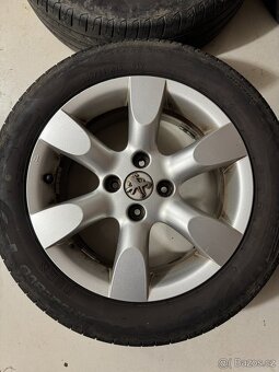 Prodám alu sadu originálních kol Equinoxe pro Peugeot 307 - 2