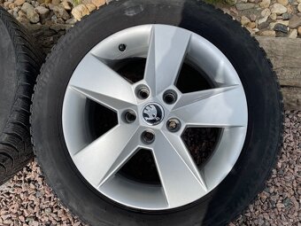 Sada originálních kol ŠKODA ILIAS 5x112 R16 - 2