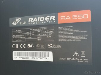 Zdroj 550w - 2