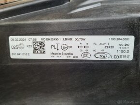 Pravé přední Full LED světlo Škoda Superb 3 III Face - 2