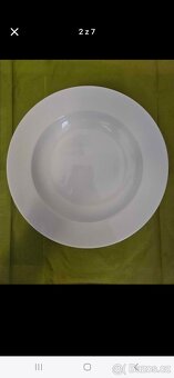 4 mělké + 4 hluboké talíře BANQUET - porcelán - 2