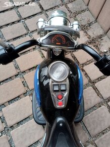 Dětská motorka REBEL 2 motory na baterii - 2