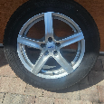 Alutec kola 17 + zimni pneu Nokian 235/55 R17 - 2