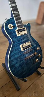 SX EC3H Translucent Ocean Blue Elektrická kytara - 2