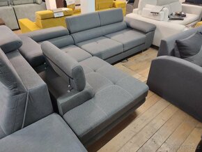 TOTÁLNÍ VÝPRODEJrohová sedací souprava - 2
