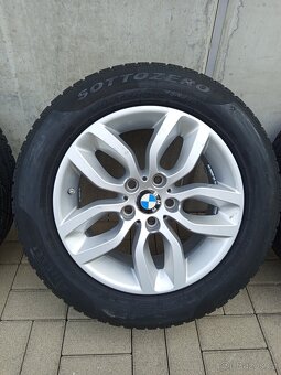 BMW X3 F25, X4 F26 R17 originál zimní sada kol - 2