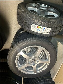 Alu kola zimní OZ Sparco VW T5 T6 17 nové pneu - 2