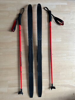 Dětské běžky Peltonen 100cm + hůlky Atomic 85cm - 2