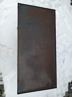 Smaltovana cedule - 2