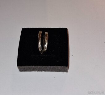 Stříbrné náušnice - 2