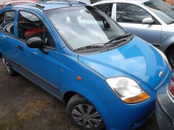 chevrolet matiz r.v.2005 1.0i na díly - 2