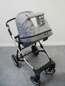 THULE Kombinovaný kočárek Sleek Grey melange - repasovaný - 2