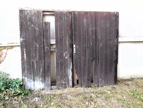 Brána, vrata - rám 260 x 205 cm - 2
