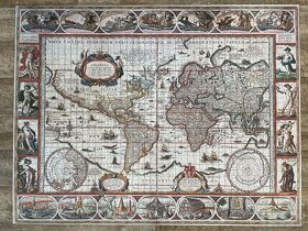 Puzzle Ravensburger 2000 dílků - Mapa - 2