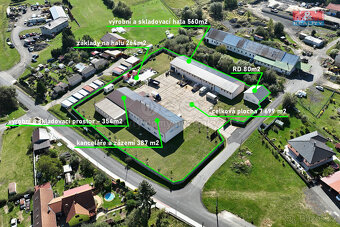 Prodej obchodního objektu, 1500 m², Zbraslavice - 2